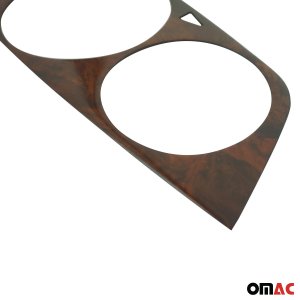 Mercedes-Benz W123 Speedometer Frame - Omac - 1 Pc - Walnut - '75-'86